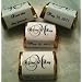 300 MONOGRAM WEDDING CANDY WRAPPERS/Stickers (Personalized favors)