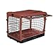 Pet Gear&Acirc;&reg; The Other Door Steel Crate with Plush Pad, BRICK, SM