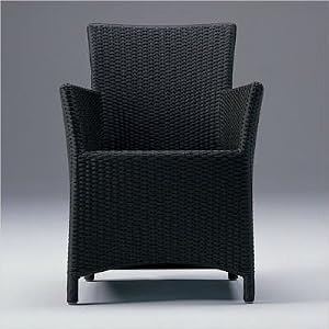 St. Thomas Armchair Color: Dark Brown by 