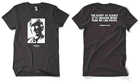OMNI Reboot Men's Freeman Dyson Quote T-Shirt (Small, Black)
