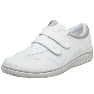 Grasshoppers Ladies Stretch Plus Velcro Sneaker by Grasshoppers