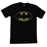 BATMAN VINTAGE LOGO T-SHIRT, Officially Licensed Men's Tee