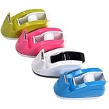 COSMOS&reg; Heavy Duty Tape Dispenser ,Weighted Base, Nonskid Pad for One-hand Dispensing Color Random (808)