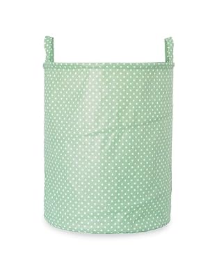 Polka Dot Pop-Up Tidy Bag - Green
