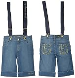 G-Unit - GIRLS G-UNIT Stretch Denim Shorts W/ Suspenders, 63835079-94