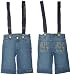 GIRLS G-UNIT Stretch Denim Shorts W/ Suspenders, 63835079-94