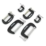 Tradespro 835987 C-Clamp Set, 6-Piece