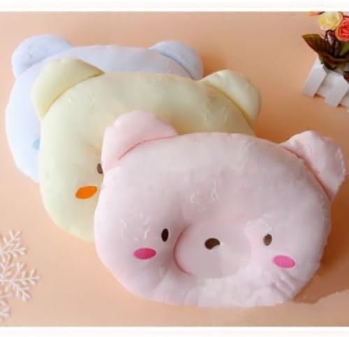 Pillow Flat Head Sleeping Bear Newborn Baby Boy Girl Anti-roll Positioner