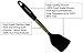 Stainless Steel & Silicone Black Spatula Turner By Martello Technology - High Grade Kitchen Tools