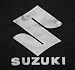Suzuki Logo Black Denim Tire Cover