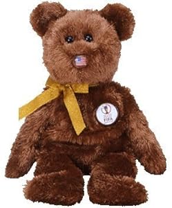 Amazon.com: TY Beanie Baby - CHAMPION the FIFA Bear ( USA