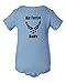 Mari Kyrios Creations Air Force Baby Onesie Light Blue Bodysuit Romper Child Jumper (0-3 Months)