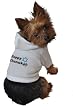 Ruff Ruff and Meow Dog Hoodie, Happy Chanukah, White, Medium by Ruff Ruff & Meow