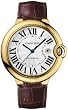 NEW CARTIER BALLON BLEU MENS GOLD WATCH W6900551