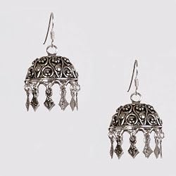 Mothers Day Gifts Silver Earrings Handmade Silver Jewelry 1.75 inches (ers289)