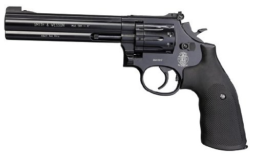 Umarex Smith & Wesson 586 .177 Caliber Revolver CO2 Pistol w/6" Blued Barrel Md:
