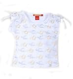Apple Bottoms Foil Print S/S Tee - White