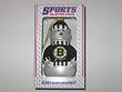 BOSTON BRUINS 6" tall and 3" wide Blown Glass Snowman CHRISTMAS ORNAMENT