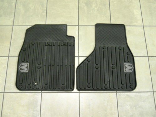 Dodge Ram 2011-2012 Reg/Quad Cab Front Slush Floor Mats Dark Slate Mopar OEM On Sale
