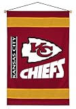KANSAS CITY CHIEFS OFFICIAL TEAM JERSEY WALL BANNER
