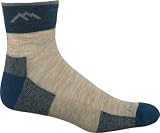  : Darn Tough Merino Wool 1/4 Sock Cushion,Denim,X-Large