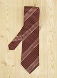 Kenneth Cole - Kenneth Cole Brown Art Deco Fashion Tie