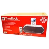 i.Sound Time Dock Alarm Clock (White)