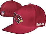 Arizona Cardinals Reebok 2011 Sideline Red Fitted Flat Brim Hat