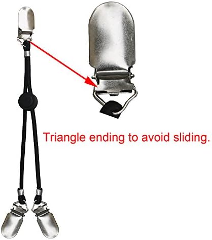 4-pc Triangle Model Adjustable Elastic Bed Sheet Clips Grippers Fasteners Suspenders Strap Holder