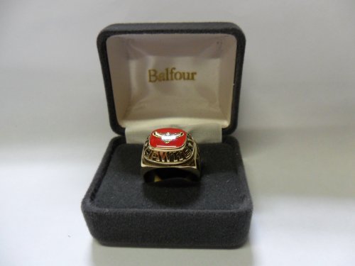 Balfour NBA Atlanta Hawks Ring Size 8 Gold