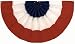 Velvet Patriotic Bunting 12in x 24in