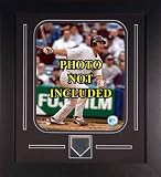 New York Yankees - 8x10 Setup Custom Designed Double Matted Frame Kit with MLB Baseball Team Logo Medallion