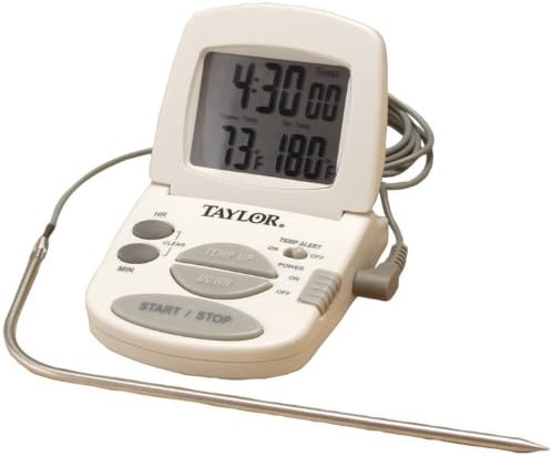 Taylor Precision Products Digital Cooking Thermometer/Timer - Set of 2