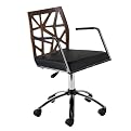 Sophia Office Chair Metal - Black