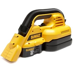 DEWALT DC515K Heavy Duty 1/2 Gallon 18-Volt Ni-Cad Cordless Wet/Dry Vac