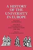 A History Of The University In Europe Universities In Early Modern Europe 1500 1800 V 2