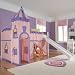 School House Princess Loft Bed in White