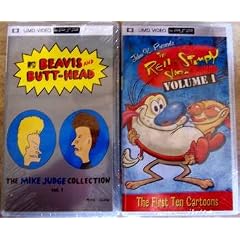 2 NEW PSP UMD DVD Beavis & Butt-Head & Ren & Stimpy by Beavis and Butt-Head Television