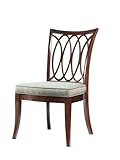 Stanley Furniture Hudson Street Fabric Side Chair in Warm Cocoa Finish