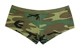 Women's Woodland Camo Booty Shorts - Available in Several Sizes