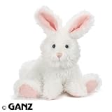 Webkinz Marshmallow Bunny with Trading Cards
