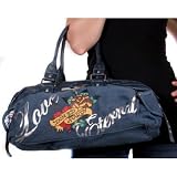 Ed Hardy - ED HARDY ORIGINAL Christian Audigier Sandy Canvas Womens Purse Handbag