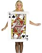 Adult's Queen Of Spades Playing Card Costume