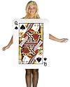 Adult's Queen Of Spades Playing Card Costume