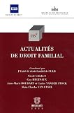 Actualités de droit familial