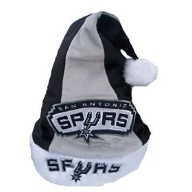 San Antonio Spurs Santa Claus Christmas Hat - NBA Basketball
