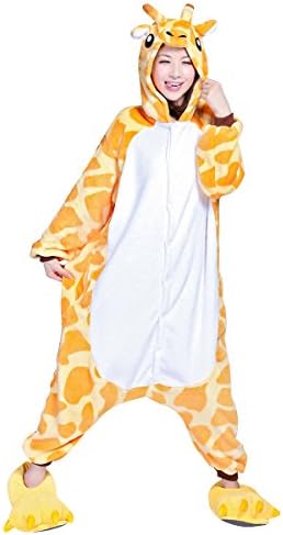 Molly Cute Warm Unisex Onesie Costume Kigurumi Pajamas Size S Giraffe