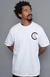 Crooks and Castles The C&C Tee in White,T-shirts for Men