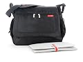 Skip Hop Via Messenger Diaper Bag Black