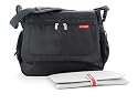 Skip Hop Via Messenger Diaper Bag Black
